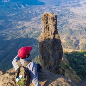 Jivdhan Fort to Khadaparsi Valley Crossing 330 feet Thrilling Rappelling